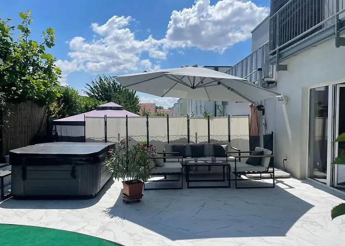 Oase, House Floor, Fitness, Garden, Jacuzzi, Close To Subway U1 * Viena